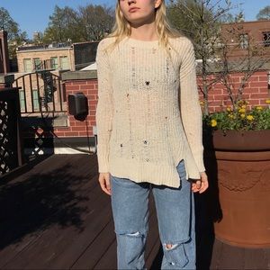 Ripped Calvin Kline sweater